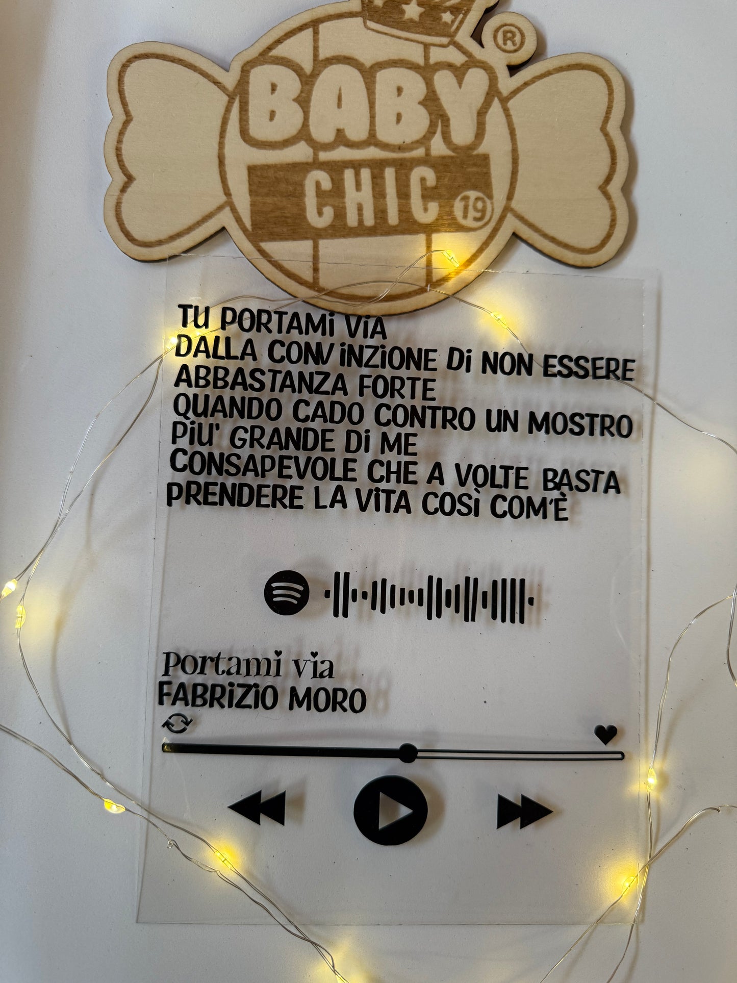 Targhetta spotify