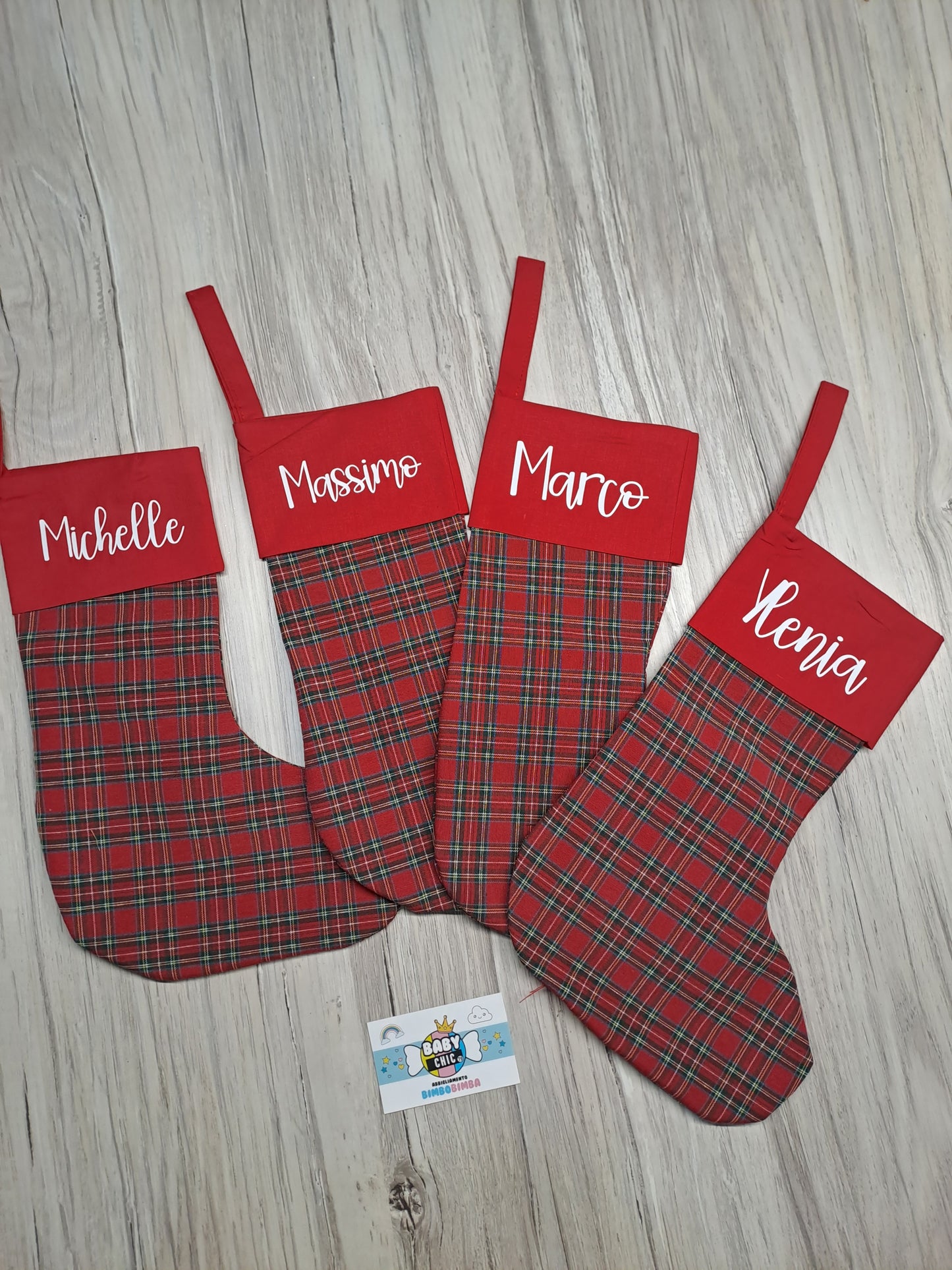 Calza Befana con nome