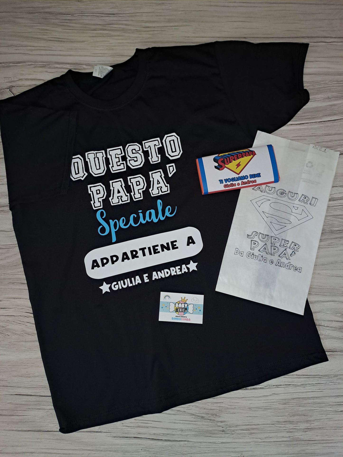 t-shirt festa del papà