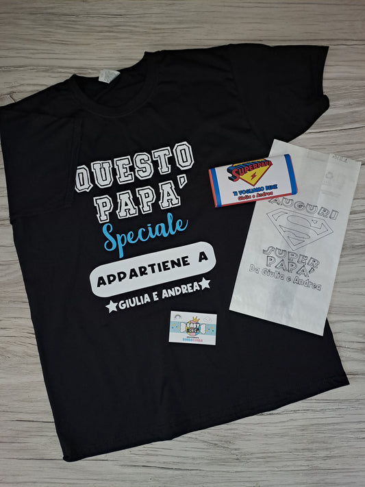 t-shirt festa del papà