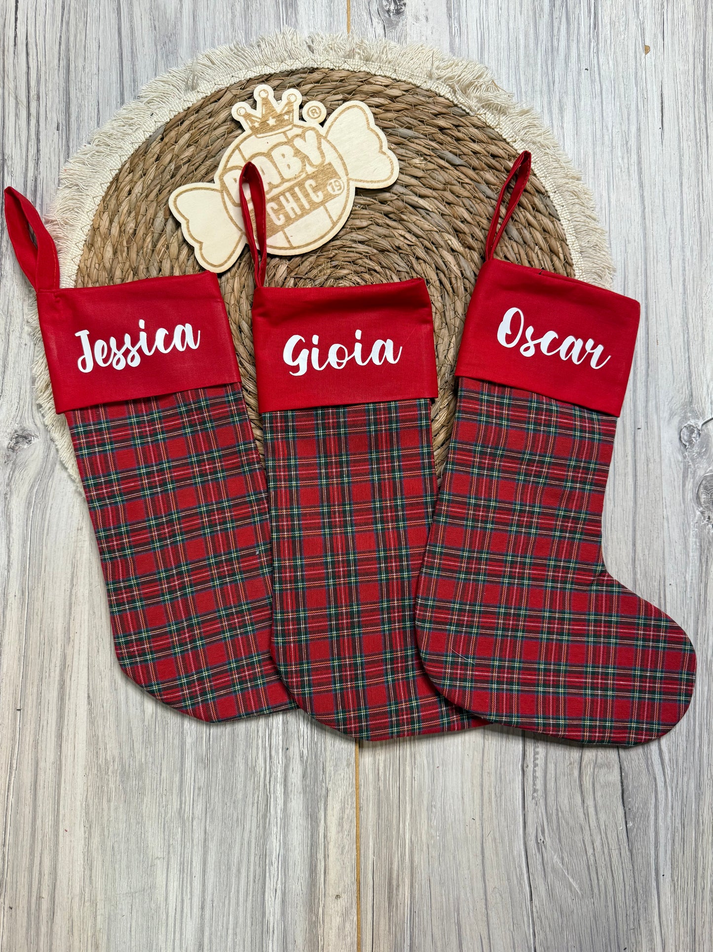 Calza Befana con nome