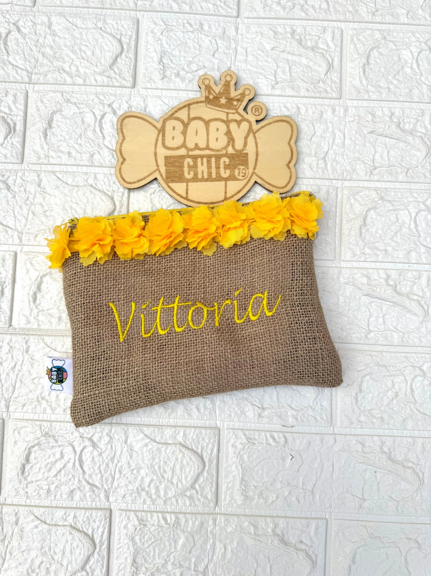 Pochette in juta