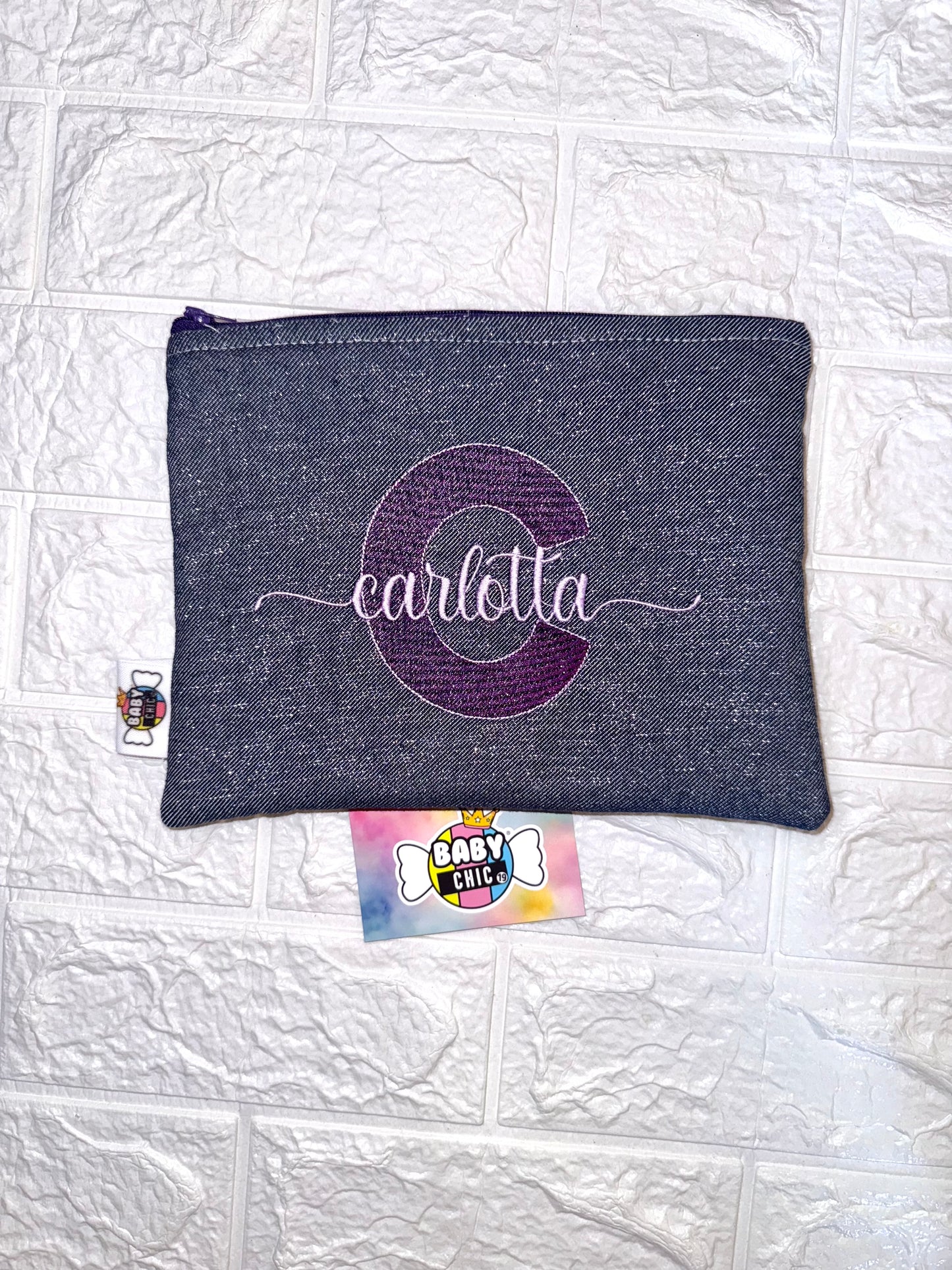 Pochette in jeans