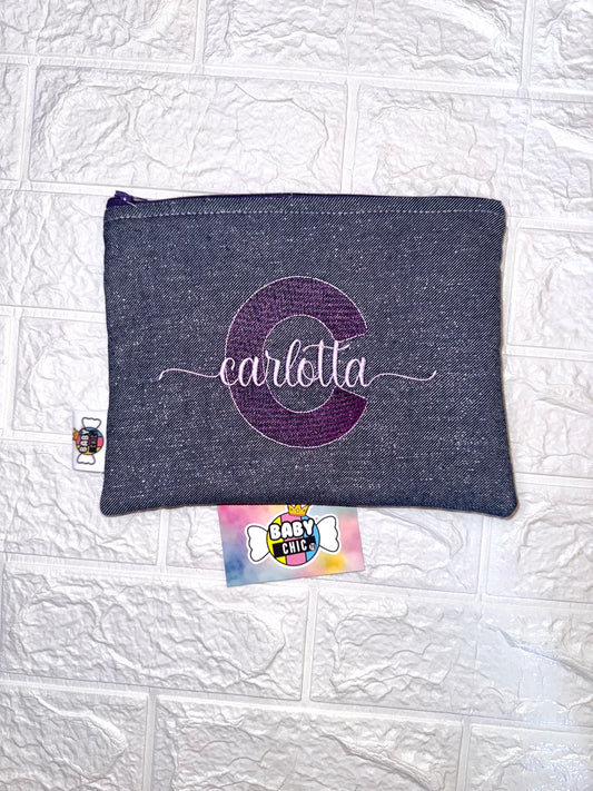 Pochette in jeans