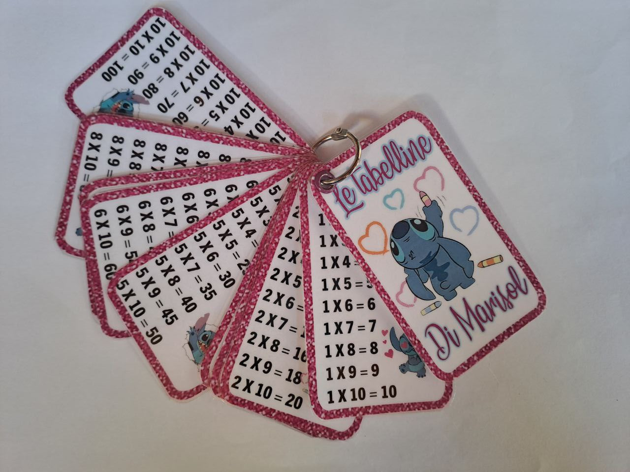 Tabelline personalizzate