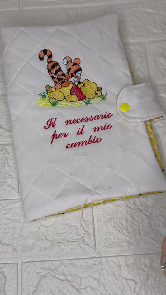 Porta pannolini e salviette